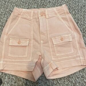 American Eagle Outfitters High Waist Pink Shorts